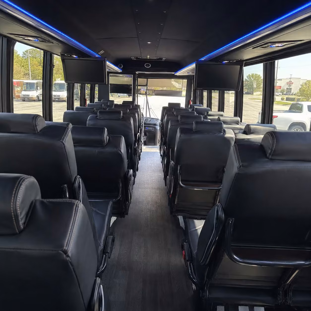 30 passenger minibus interior