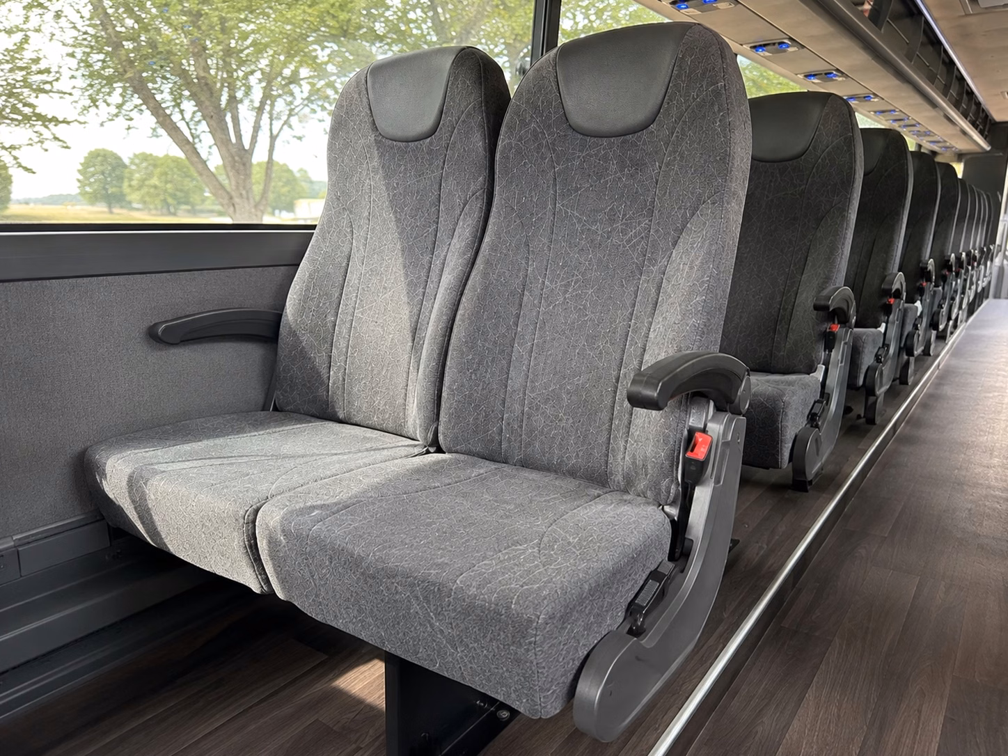 how trip distance and duration affect charter bus rental rates in columbia