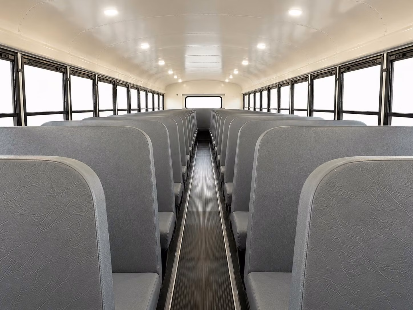 school bus interior