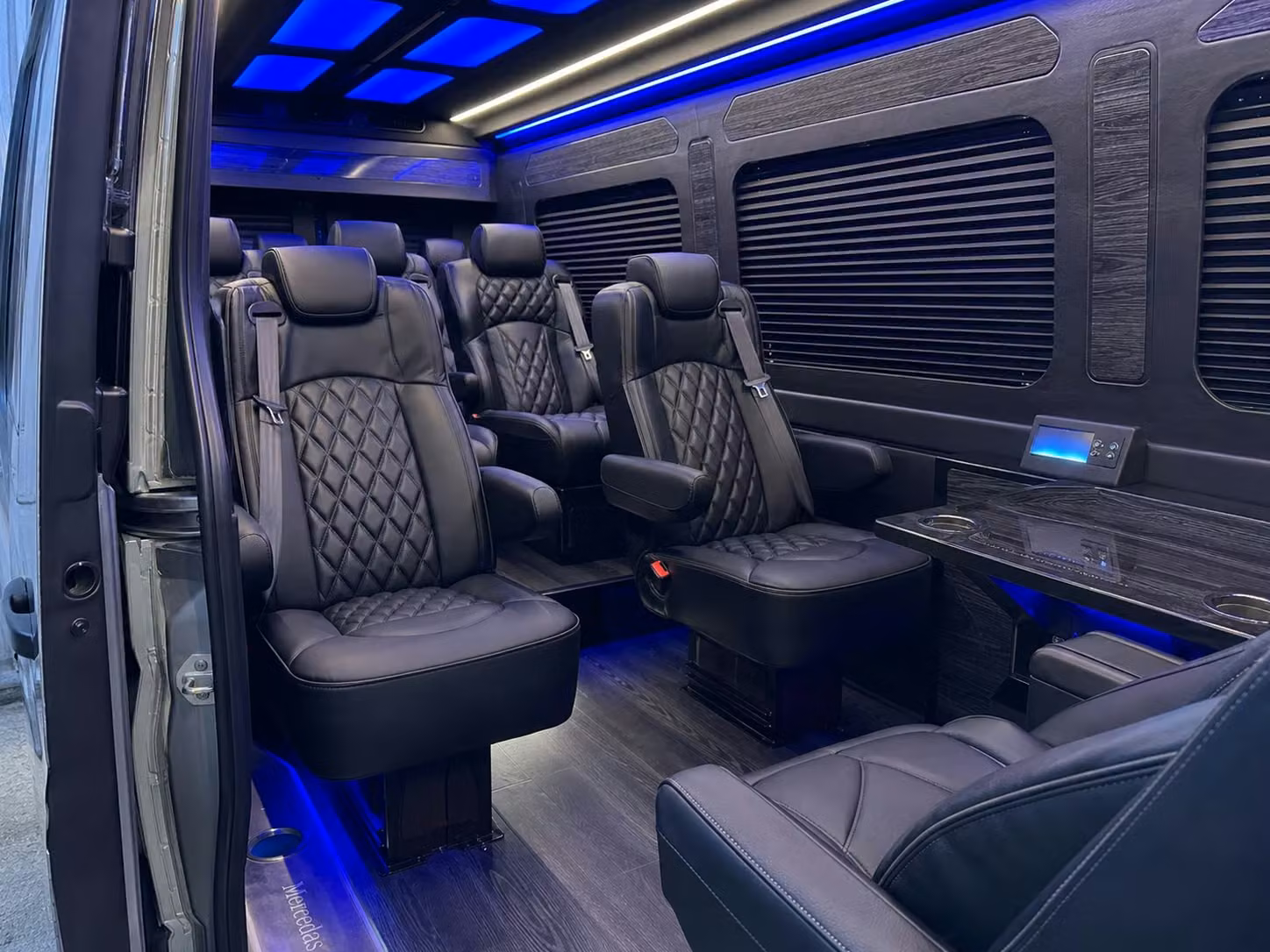 sprinter van transportation for groups and events across columbia