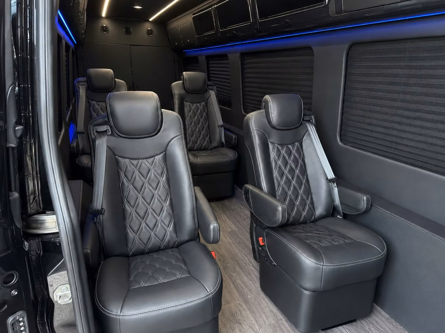 sprinter van with driver interior
